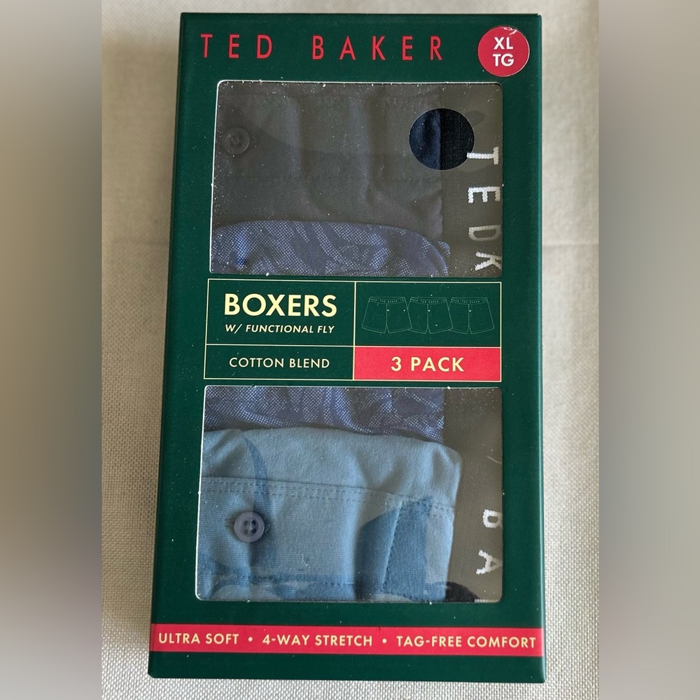 Ted Baker 3-pack Boxers – premium British style straight from London!